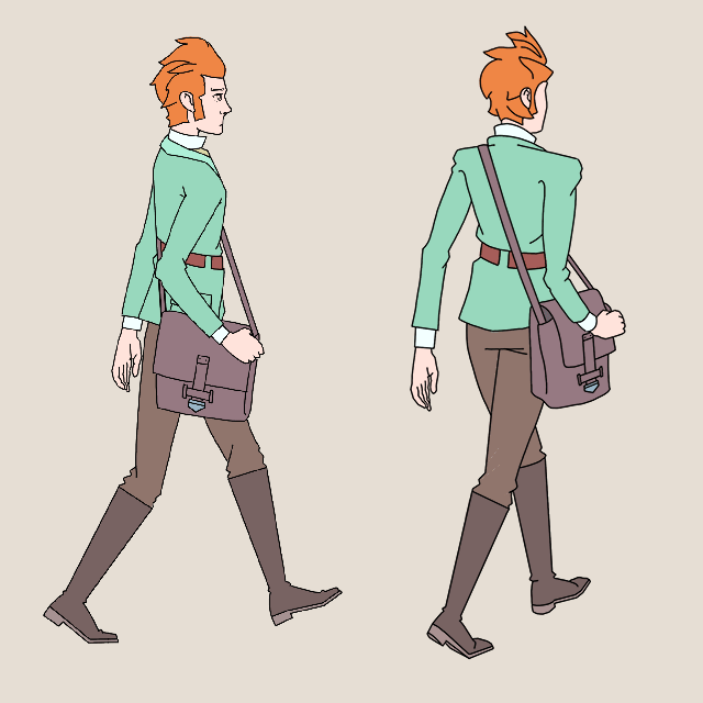 Howard Walk Animations
